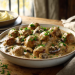 Over 50 Of The Best Meatball Recipes From Around The World 31 Creamy Swedish Meatballs With Mushroom Gravy Recipe2