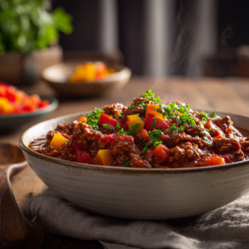 Filling Paleo Bison And Pork Chili Recipe2