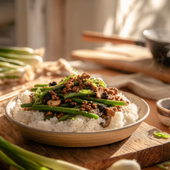 Authentic Chinese Green Beans With Pork Recipe2