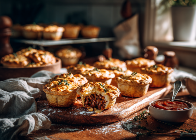 Heavenly Aussie Meat Pies: Mini Party Pies 1 Heavenly Aussie Meat Pies Mini Party Pies