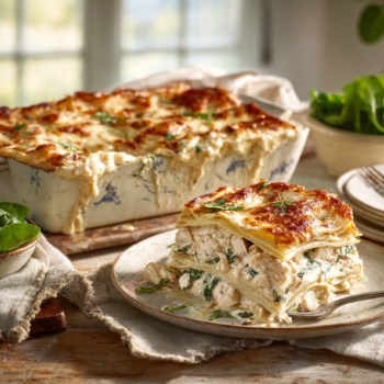 Delightful Creamy Chicken Lasagna2
