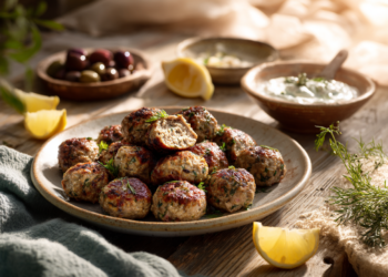 Hearty Keftedes With Tzatziki Recipe 1