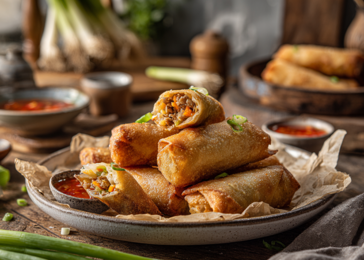 Crispy And Authentic Spring Rolls Recipe 1