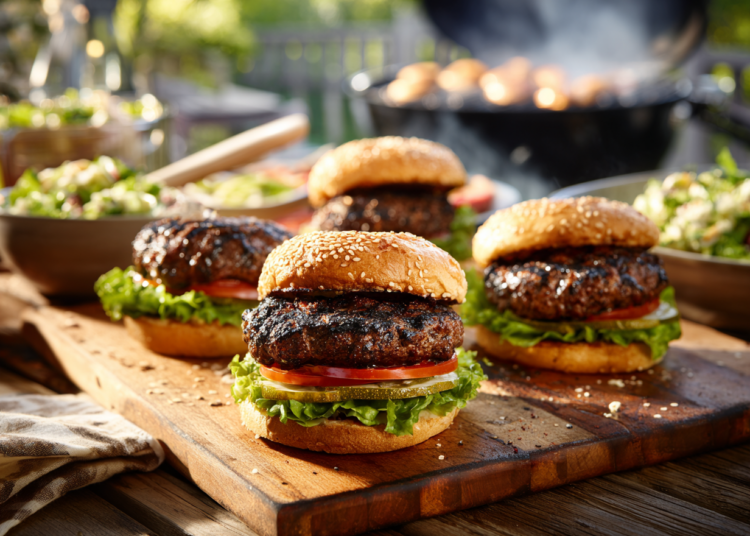 Hickory Smoked Hamburgers | Easy Barbeque Recipe 1 Hickory Smoked Hamburgers Easy Barbeque Recipe