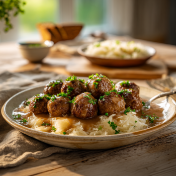 Surprisingly Good And Easy German Meatballs