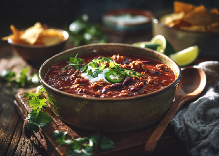 Fiery Two Bean Chipotle Chili Recipe