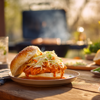 Mouthwatering Buffalo Chicken Burgers 2 Mouthwatering Buffalo Chicken Burgers