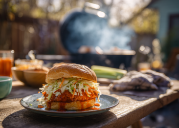 Mouthwatering Buffalo Chicken Burgers