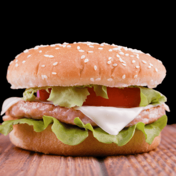 Delightful Chicken Pesto Burgers With Tomato Topping
