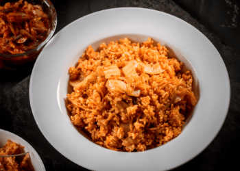 Kimchi-Bhutanese Fried Rice