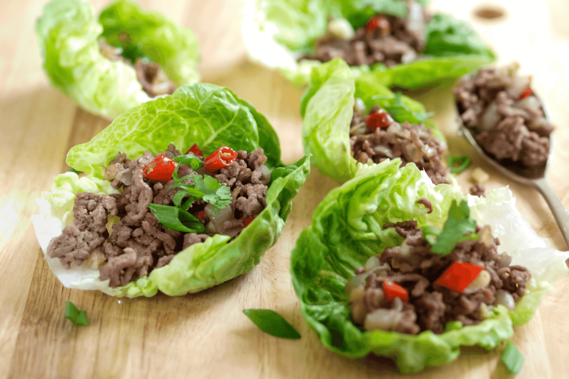 Earthy Homemade Chicken Lettuce Wraps