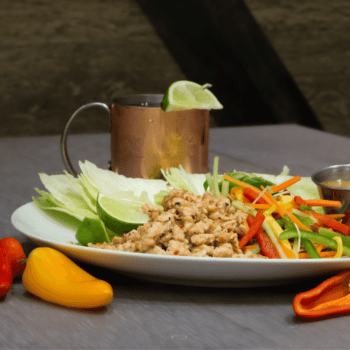 Easy And Hearty Chicken Lettuce Cups Recipe