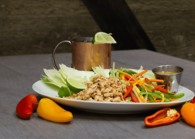 Easy And Hearty Chicken Lettuce Cups Recipe