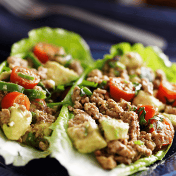Fresh Lettuce Wrap Tacos