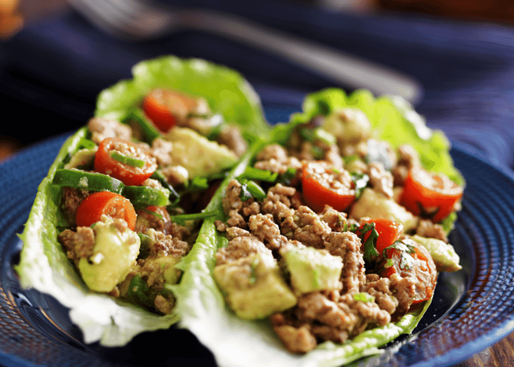 Fresh Lettuce Wrap Tacos