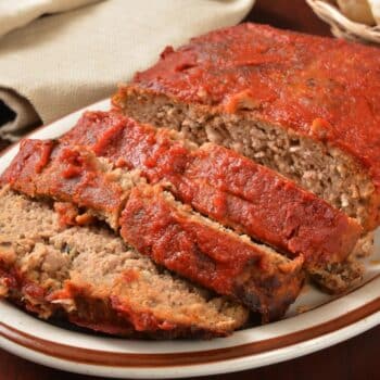 Sliced Awesome Freezer Meal Meatloaf