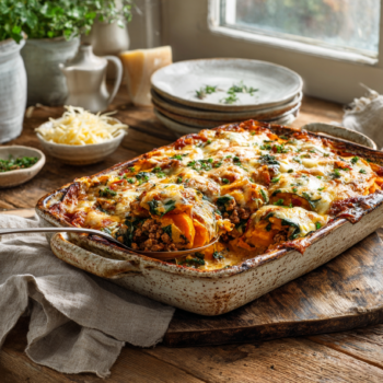Easy Sweet Potato Turkey Casserole Recipe