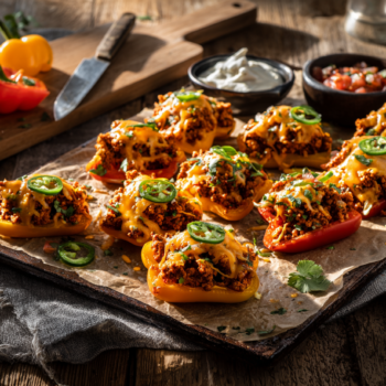 Amazing Sweet Pepper Nachos Recipe 2 Amazing Sweet Pepper Nachos Recipe