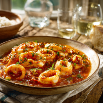 Saucy Calamares Rellenos Recipe