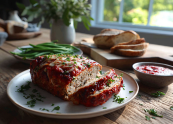 Delectable Chicken Parmesan Meatloaf Recipe