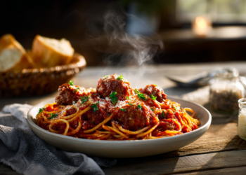 Super Easy Spaghetti And Meatballs Again