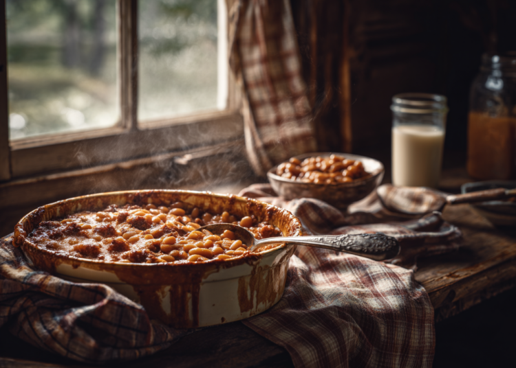 Savoury Baked Bean Hot Dish Recipe 1 Savoury Baked Bean Hot Dish Recipe