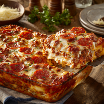 Easy Homemade Three-Cheese Lasagna Recipe