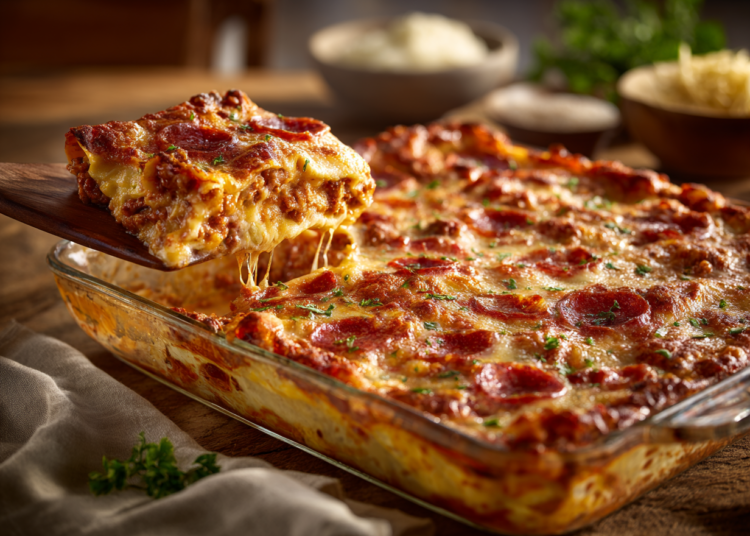 Easy Homemade Three-Cheese Lasagna Recipe