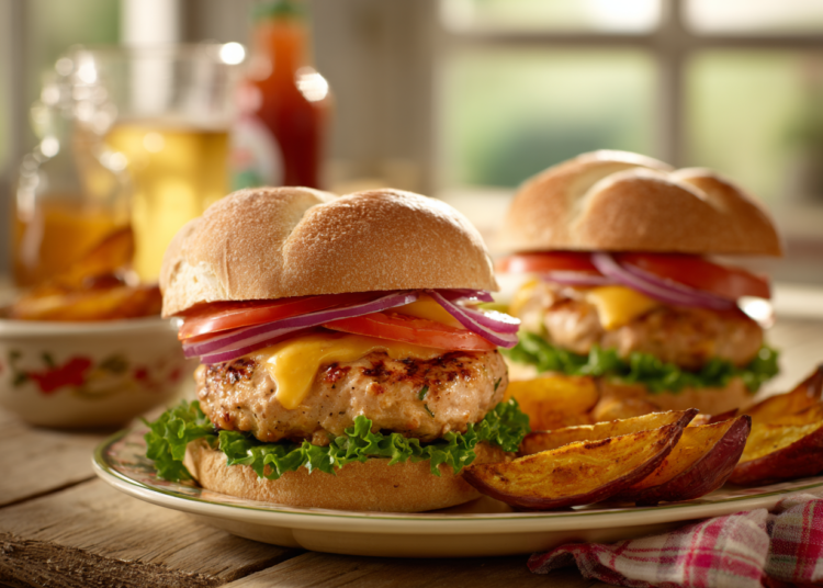 Simple Homemade Turkey Burger Recipe 1 Simple Homemade Turkey Burger Recipe