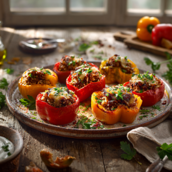 Irresistible Ground Beef Stuffed Mini Peppers 2 Irresistible Ground Beef Stuffed Mini Peppers