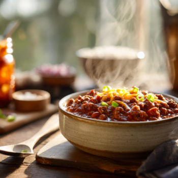 Heartwarming Bbq Bison Chili