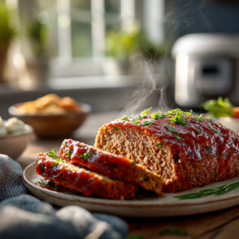 Best Ever Slow Cooker Turkey Meatloaf