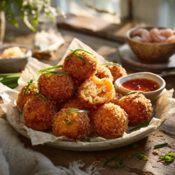 Crunchy Shrimp Balls Recipe