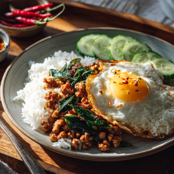 Authentic Pad Kra Pao Gai Recipe 2 Authentic Pad Kra Pao Gai Recipe