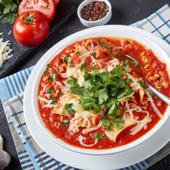 Lazy Lasagna Soup Recipe 2 Lazy Lasagna Soup Recipe