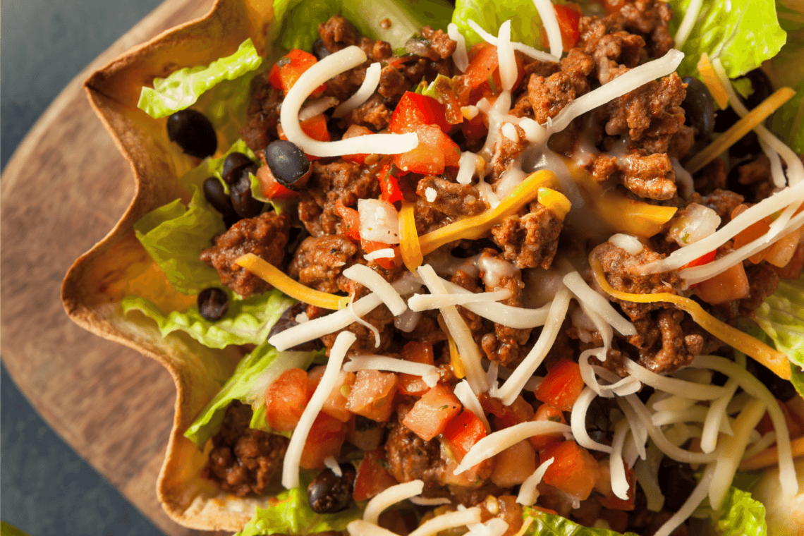 Hearty Tortilla Bowls Recipe
