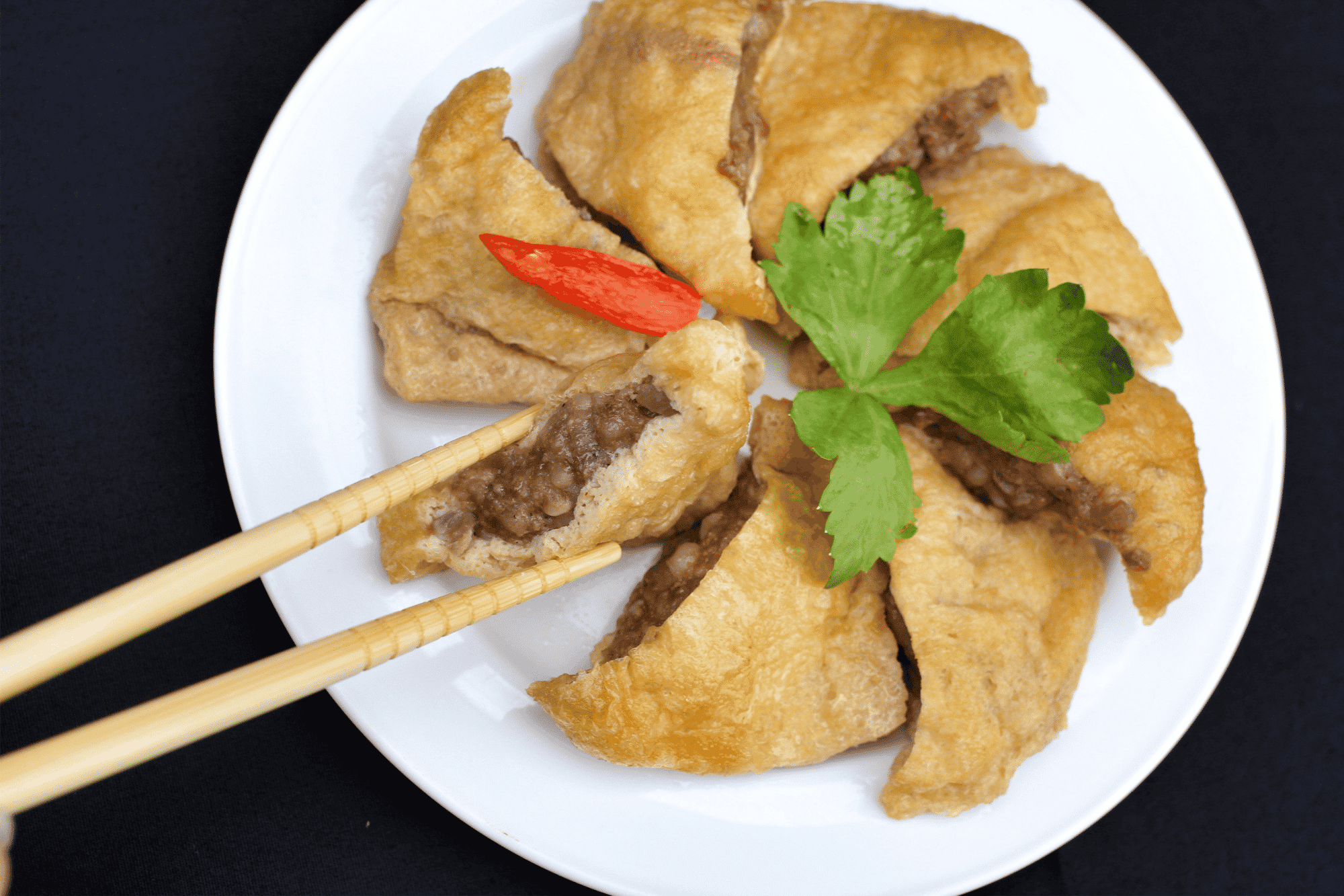 Heavenly Stuffed Tofu Recipe