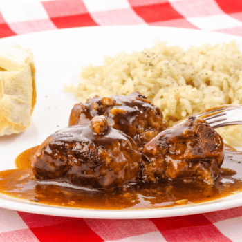 Glazed Barbecue Meatballs