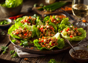 Earthy Homemade Chicken Lettuce Wraps