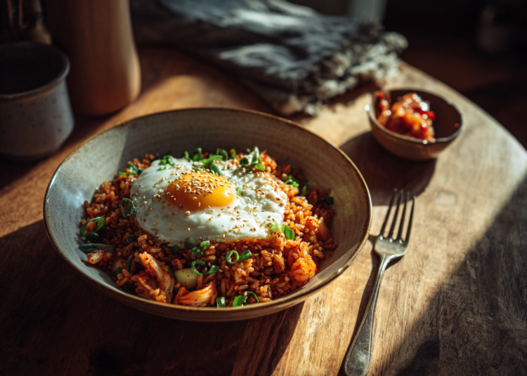 Easy Kimchi-Bhutanese Fried Rice Recipe 1 Easy Kimchi-Bhutanese Fried Rice Recipe