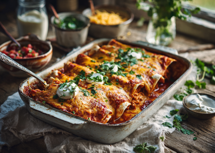Special Easy Chicken Enchiladas 1 Special Easy Chicken Enchiladas