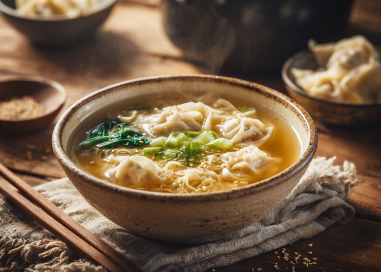 Warm And Filling Wonton Soup Recipe