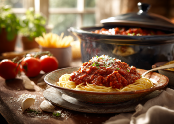 Creamiest Slow Cooker Spaghetti Sauce Recipe