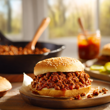 Meatiest Homemade Sloppy Joes