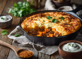 Milky Tex-Mex Skillet Pie Recipe