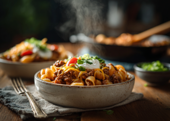 Easy Gluten-Free Taco Pasta