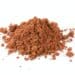 Cocoa Powder On White Background