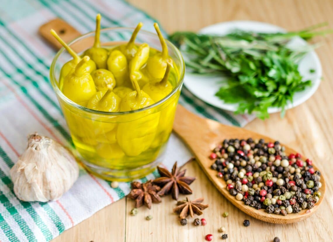 Spicy Crab-Stuffed Pepperoncini