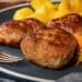 Grilled Meatballs With Potato Wedges