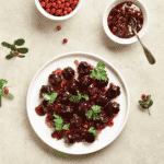 Tangy Cranberry Meatballs